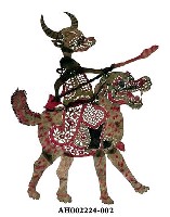 藏品(影偶－妖怪（牛頭）)的圖片
